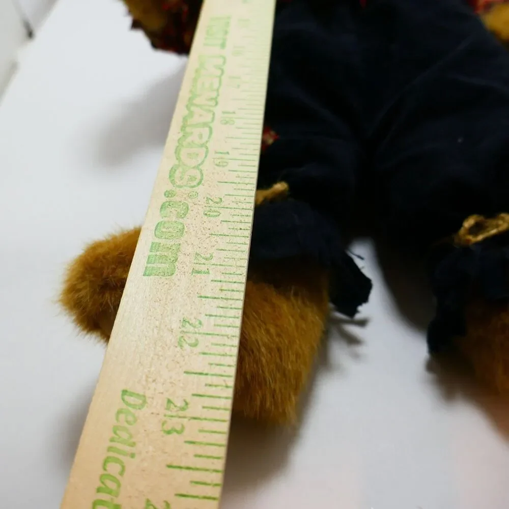 Boyds Bears Roscoe Strawbottom Plush Bear Scarecrow Best Dressed Series 21